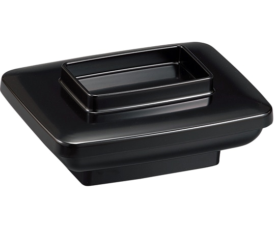 福井クラフト 和うなぎ平 黒(内朱)(蓋親) 40430330 1個（ご注文単位1個）【直送品】