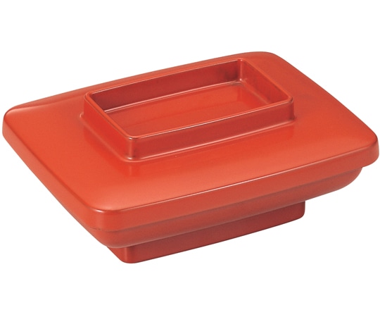 福井クラフト 和うなぎ平 柿朱(内朱)(蓋親) 45151560 1個（ご注文単位1個）【直送品】