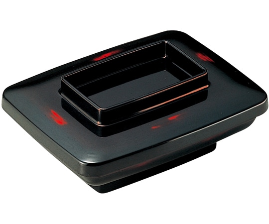 福井クラフト 和うなぎ平 曙(内朱)(蓋親) 41210120 1個（ご注文単位1個）【直送品】