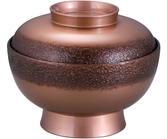 福井クラフト TA5寸 羽衣丼 絞り墨入れ銅内黒 33503090 1個（ご注文単位1個）【直送品】