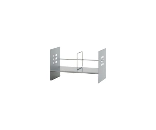 プラス ブックスタンド H型 シルバー BS-450H 1個(ご注文単位1個)【直送品】