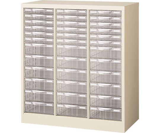 生興 整理ケース(ニューグレー) A4判3列浅型6段・深型6段 A4G-P312C 1台(ご注文単位1台)【直送品】