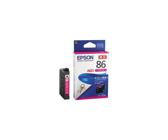 エプソン EPSON用 IJカートリッジ マゼンタ ICM86 1箱(ご注文単位1箱)【直送品】