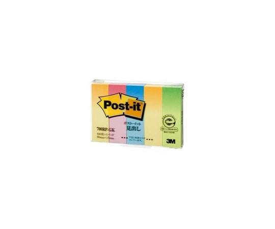 スリーエム Post-it グラデーション G混色 1パック(100枚×5パッド入) 700RP-GK 1パック(ご注文単位1パック)【直送品】