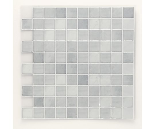 S&Cコーポレーション タイルステッカー モザイクタイル スクエアホワイト 2セット入 ITL001 1セット(ご注文単位1セット)【直送品】