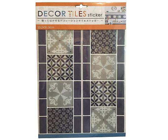 S&Cコーポレーション タイルステッカー ボーダー7 2セット入 ITLA023 1セット(ご注文単位1セット)【直送品】