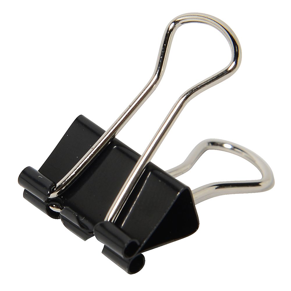 プラス ダブルクリップ 小 ブラック 10個 CP-105 1箱(ご注文単位1箱)【直送品】