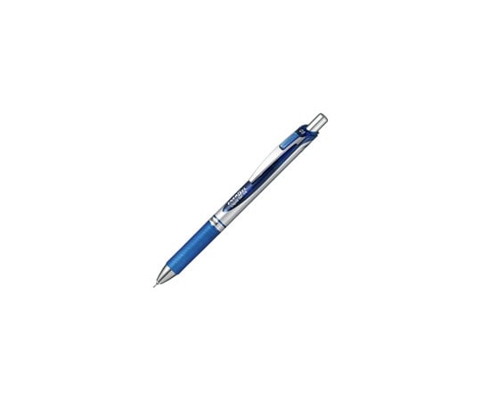 ぺんてる エナージェル 0.5 軸色:シルバー インク色:青 10本 BLN75Z-C-10 1箱(ご注文単位1箱)【直送品】