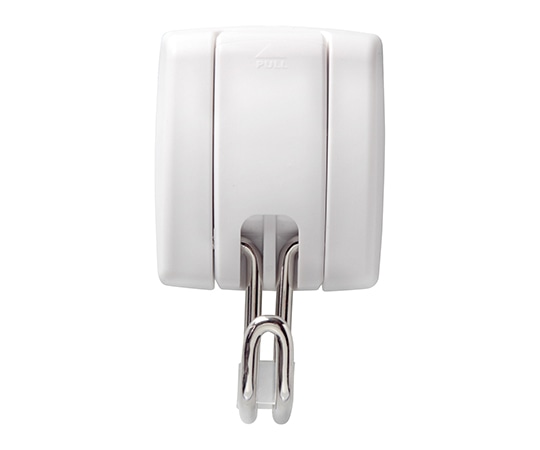 日本緑十字社 簡易着脱マグネットフック 白 耐荷重7kg MG-949W 91×54mm ABS樹脂 ブリスターパック入り 313022 1個(ご注文単位1個)【直送品】