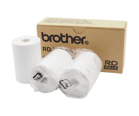 ブラザー TD-4000/4100N/RJ-3050/3150/4030/4040用レシート用紙 RD-M13J5 1個(ご注文単位1個)【直送品】