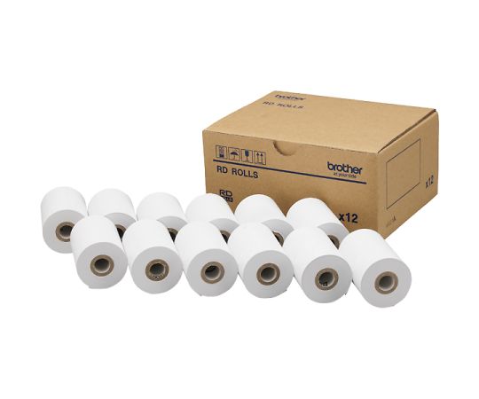 ブラザー RJ-2030/2050/2140/2150用レシート用紙 RD-R03J5 1個(ご注文単位1個)【直送品】