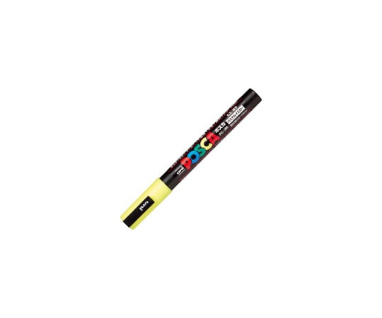 三菱鉛筆 ポスカ 細字 パステルイエロー PC3MP.2 1本(ご注文単位1本)【直送品】