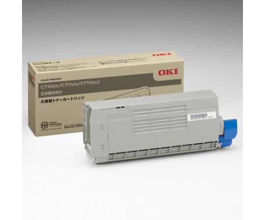 沖データ 大容量トナーカートリッジ イエロー (C711dn/C711dn2) TNR-C4GY2 1個(ご注文単位1個)【直送品】