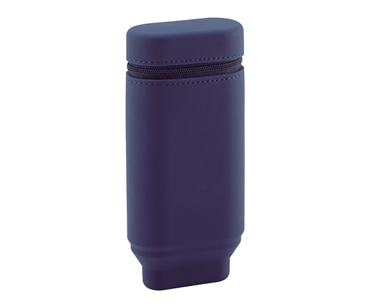 LIHITLAB SMART FIT ACTACT スタンドペンケース<オーバルタイプ> (ネイビー) A7694-11 1個(ご注文単位1個)【直送品】