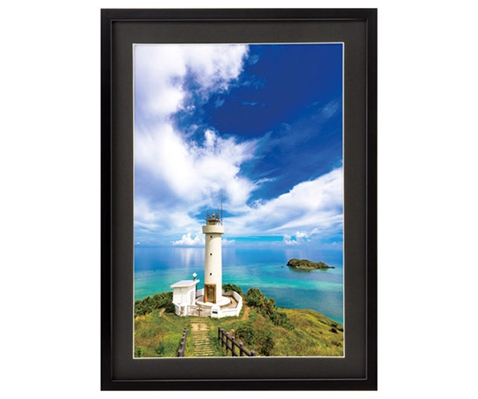 ハクバ写真産業 木製額縁 MM-01 A3ノビサイズ ブラック FWMM01-BKA3N 1個(ご注文単位1個)【直送品】