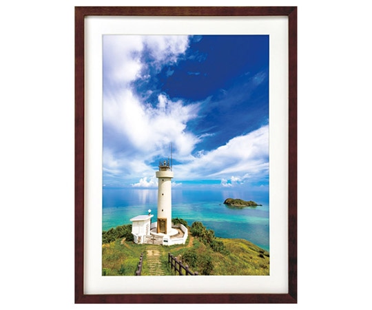 ハクバ写真産業 木製額縁 MM-01 A3サイズ ブラウン FWMM01-BRA3 1個(ご注文単位1個)【直送品】