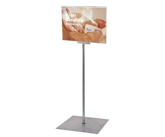 常磐精工 フロアサインスタンド A4横 DOYA3-A4Y 1台(ご注文単位1台)【直送品】