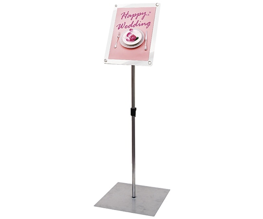 常磐精工 インフォメーションアクリルスタンド150 A4縦 ホワイト INFA150-A4TW 1台(ご注文単位1台)【直送品】