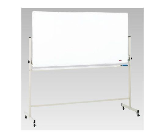 ユニット 片面ホーローホワイトボード(大) 脚付 373-87 1個(ご注文単位1個)【直送品】