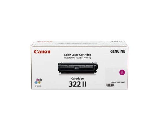 キヤノン CANON トナーカートリッジ322Ⅱ マゼンタ 2649B001 CRG-322IIMAG 1本(ご注文単位1本)【直送品】