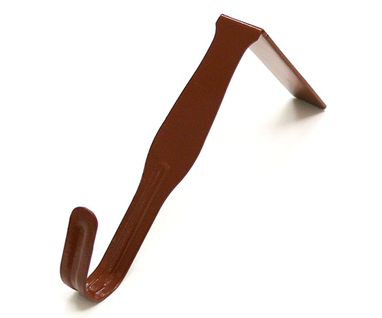 コンテック(KONTEC) 扉や引き出しに挟んで､曲げるだけ! どこでもピッタリフック ブラウン AP-02 1個(ご注文単位1個)【直送品】