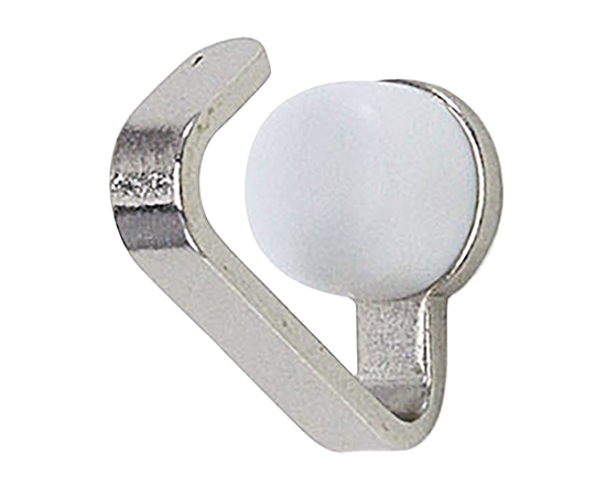 日軽産業 Jフック・セミトライアングル キャップ /アイボリー フック /シルバー 2個入 MJ-020E 1セット(ご注文単位1セット)【直送品】