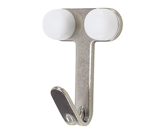 日軽産業 Jフック・ダブル キャップ /アイボリー フック /シルバー 2個入 MJ-016E 1セット(ご注文単位1セット)【直送品】