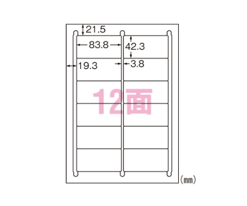 エーワン(A-ONE) ラベルシール[レーザープリンタ]水に強いタイプ 31371 1パック(ご注文単位1パック)【直送品】