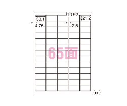 エーワン(A-ONE) ラベルシール[プリンタ兼用]下地がかくせる修正タイプ マット紙(A4) 31569 1パック(ご注文単位1パック)【直送品】