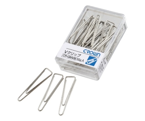 クラウン Vクリップ 特大 CR-GMV00-SL 1箱(ご注文単位1箱)【直送品】