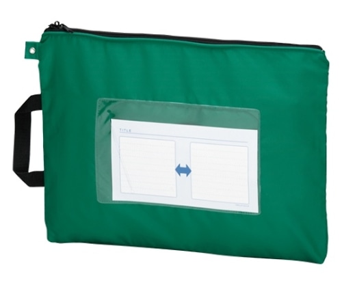 クラウン メールバッグ グリーン B4判 CR-ME05-G 1個(ご注文単位1個)【直送品】