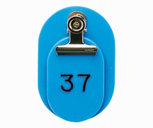 クラウン 親子札 2枚1組・スチロール製 空 1~50番 CR-OY50-SB 1箱(ご注文単位1箱)【直送品】