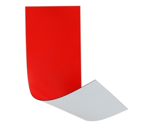 ベロス マグタッチシート カット 赤/白 1袋(10枚入) MN-3010W(RDxWH) 1袋(ご注文単位1袋)【直送品】