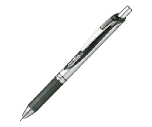 ぺんてる ノック式エナージェル(インク色:黒) BLN74-A 1本(ご注文単位1本)【直送品】