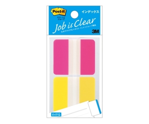 スリーエム ポスト・イット(R)ジョーブ インデックス 40×34mm ローズ・イエロー 682L-2 1個(ご注文単位1個)【直送品】