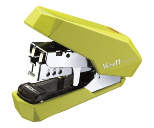 MAX(オフィス品・建築工具) フラットホッチキス バイモ11ポリゴ HD-11SFLK/LG 1個(ご注文単位1個)【直送品】