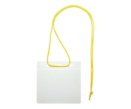 ソニック 吊り下げ名札 イベント用 紐:黄 50枚入 VN-343-Y 1パック(ご注文単位1パック)【直送品】