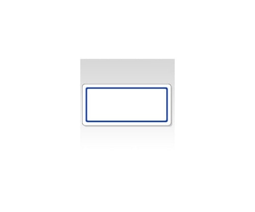 ニチバン マイタック(R)ラベル 一般用 青枠 ML-110 1個(ご注文単位1個)【直送品】