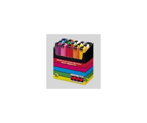 三菱鉛筆 水性顔料マーカー ユニポスカ太字角芯 15色セット PC-8K15C 1個(ご注文単位1個)【直送品】