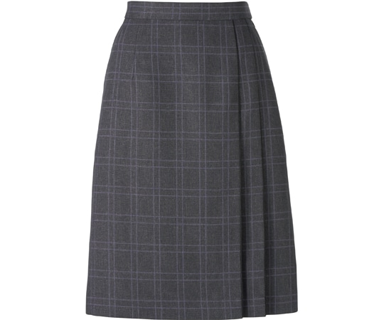 ボンマックス プリーツスカート グレイXパープル 5G AS2330-32 5G 1枚（ご注文単位1枚）【直送品】