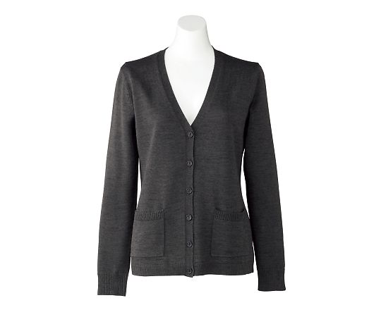 BON カーディガン グレイ XL KK7122-2 XL 1枚（ご注文単位1枚）【直送品】