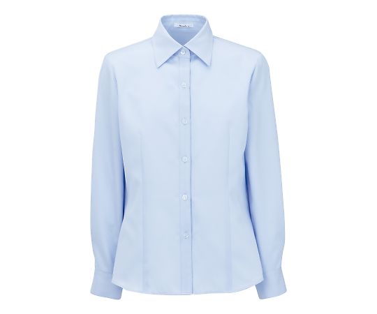 BON 長袖ブラウス ブルー 15G RB4136-6 15G 1枚（ご注文単位1枚）【直送品】