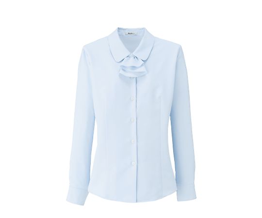 BON 長袖ブラウス ブルー 13G RB4155-6 13G 1枚（ご注文単位1枚）【直送品】