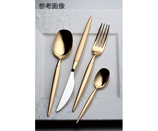 小林工業 LW No.12500 18-10ミルトア 金仕上 アイスクリームスプーン 273350 1本（ご注文単位1本）【直送品】