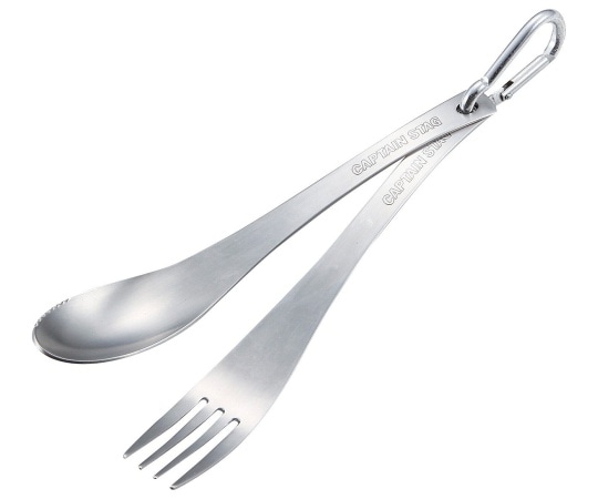 CAPTAIN　STAG ライン ステンレスカトラリーセット M-5518 1セット（ご注文単位1セット）【直送品】