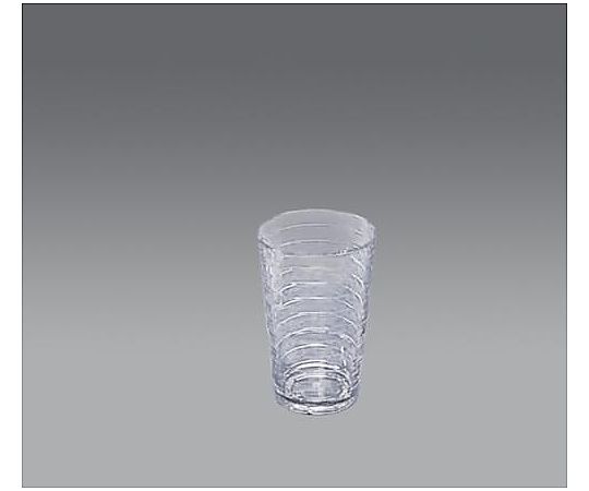 アズワン φ77x119mm/330ml コップ(クリア/ポリカーボネート) EA508FC-83 1個（ご注文単位1個）【直送品】