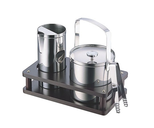 佐野製作所 ペール&ピッチャー(木台付) MR-102 1個（ご注文単位1個）【直送品】