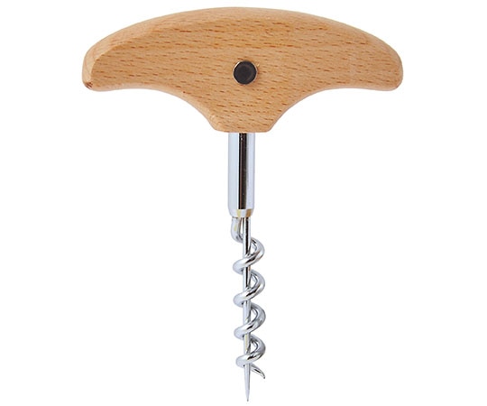 WIZ'A(アークランドサカモト) トップスター 木柄 コルク抜き 0523 1個（ご注文単位1個）【直送品】