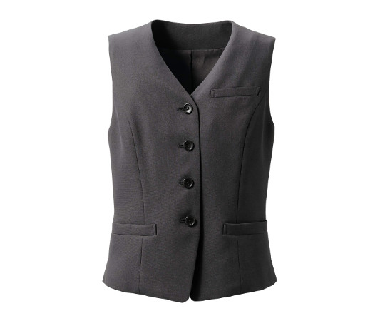 住商モンブラン ベスト レディス チャコールグレー 13 BP6001-8 1枚（ご注文単位1枚）【直送品】