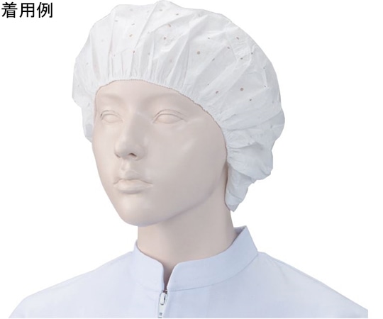 KAZEN エレクトロキャップ100枚穴有 白 L 905-90 L 1セット (ご注文単位1セット)【直送品】